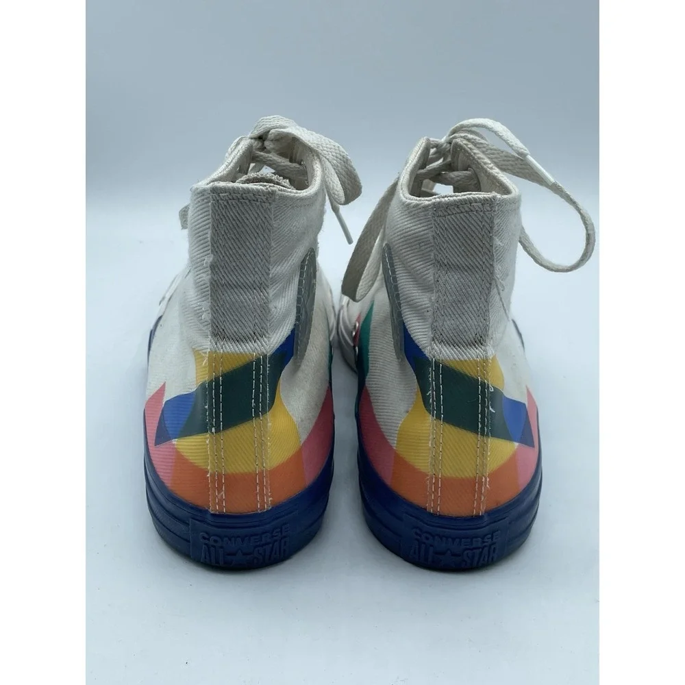 Converse Chuck Taylor All Star Space Racer High Top Sneakers White Mens 7.5